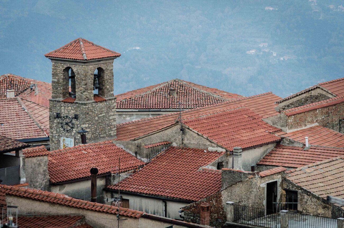 Omignano, scorcio del paese