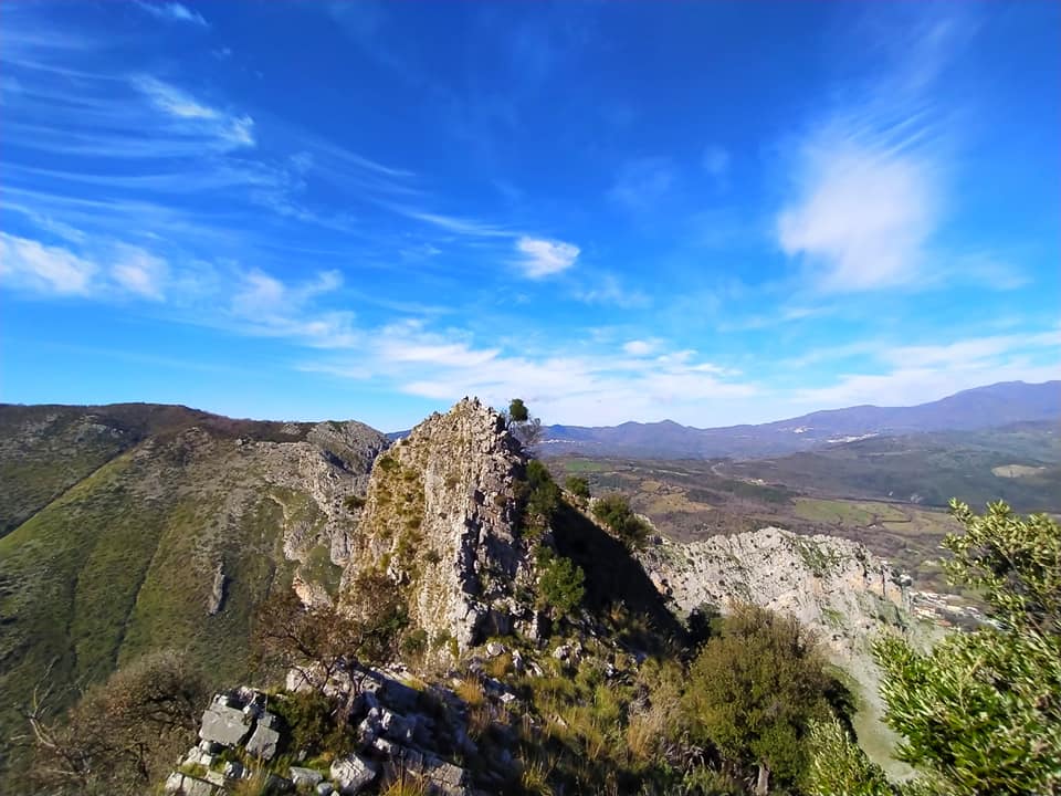 Vista dal Sentiero della Tragara tra Camerota e Celle di Bulgheria.