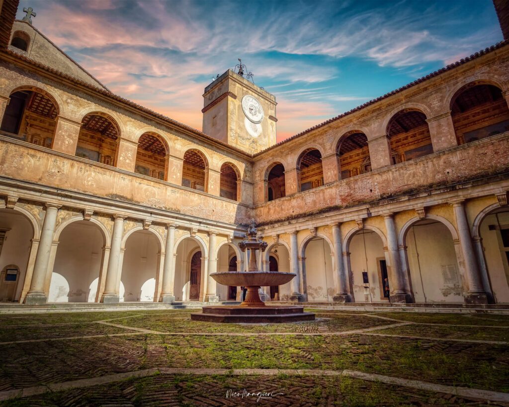 Interno foresteria, Certosa di Padula.