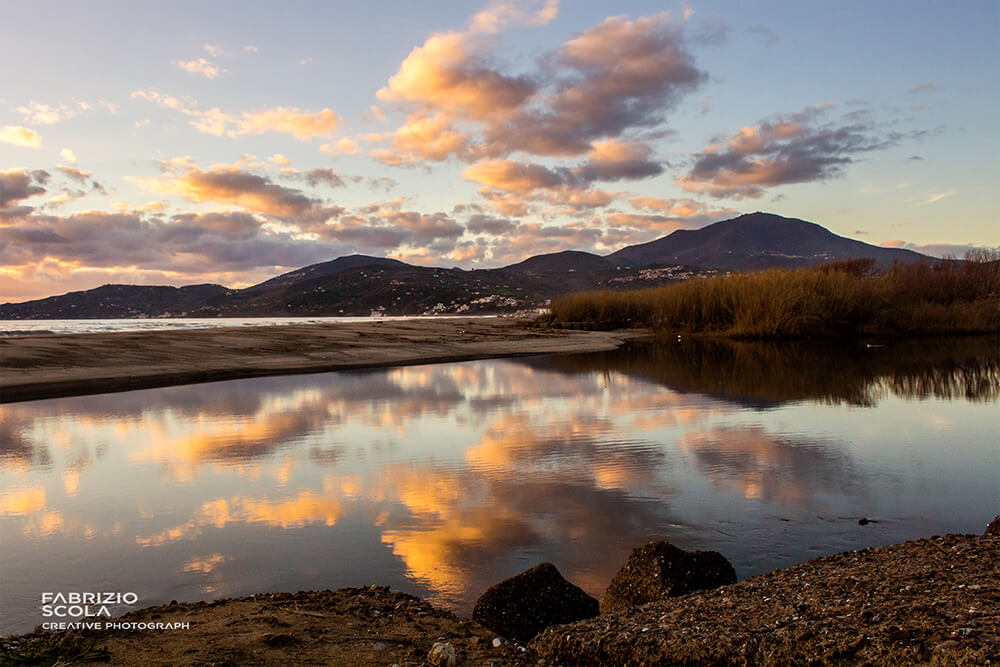 Foce fiume alento Ascea Marina cilento