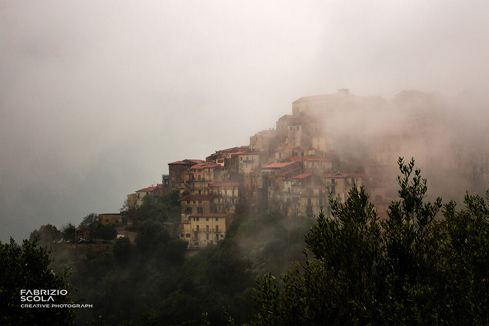 Vista Pisciotta Paese Cilento