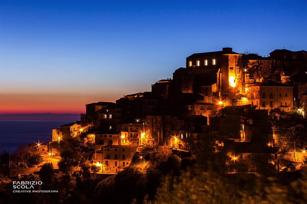 Vista Pisciotta Paese Cilento