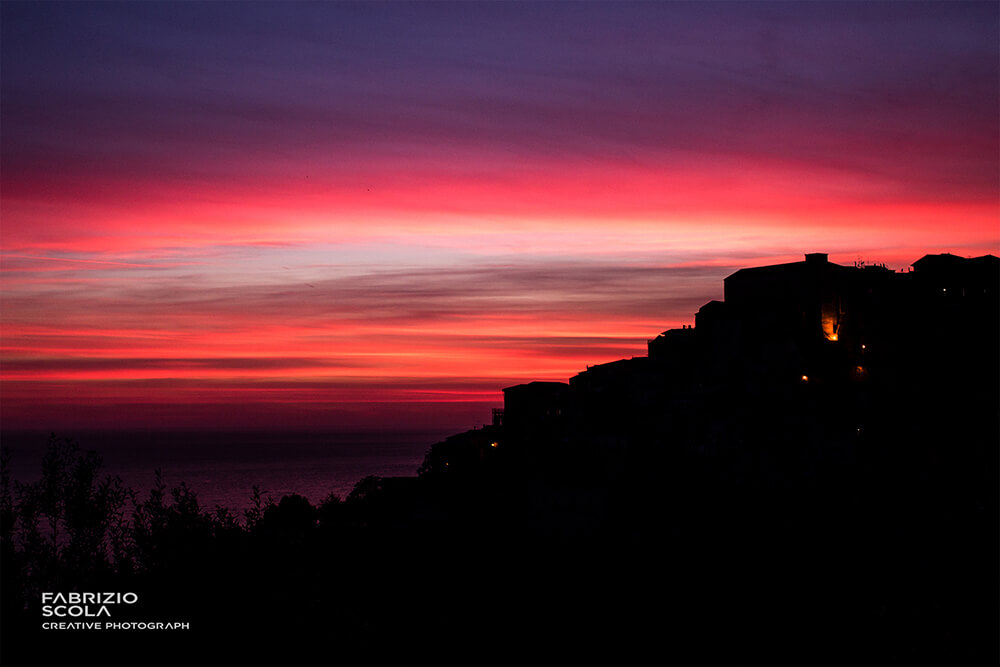 Vista Pisciotta Paese Cilento